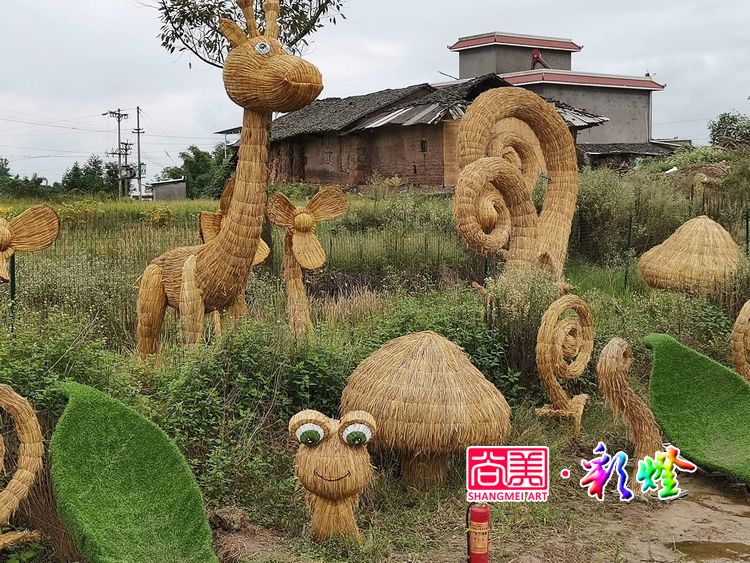稻草草雕藝術(shù)的特點、工藝和適用場景